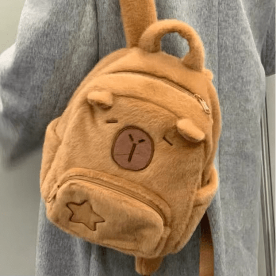 Capibala Plush Bag