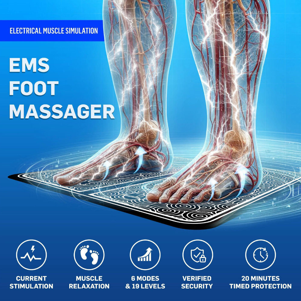 EMS Foot Massager - Foot Pain Relief