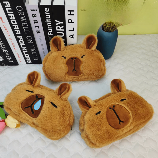 Random Capybara Pencil & Cosmetic Case