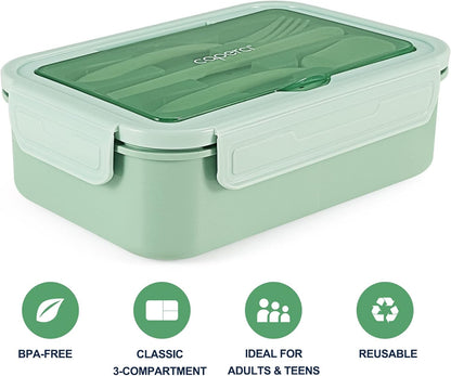 Bento Box with Tableware (47oz)