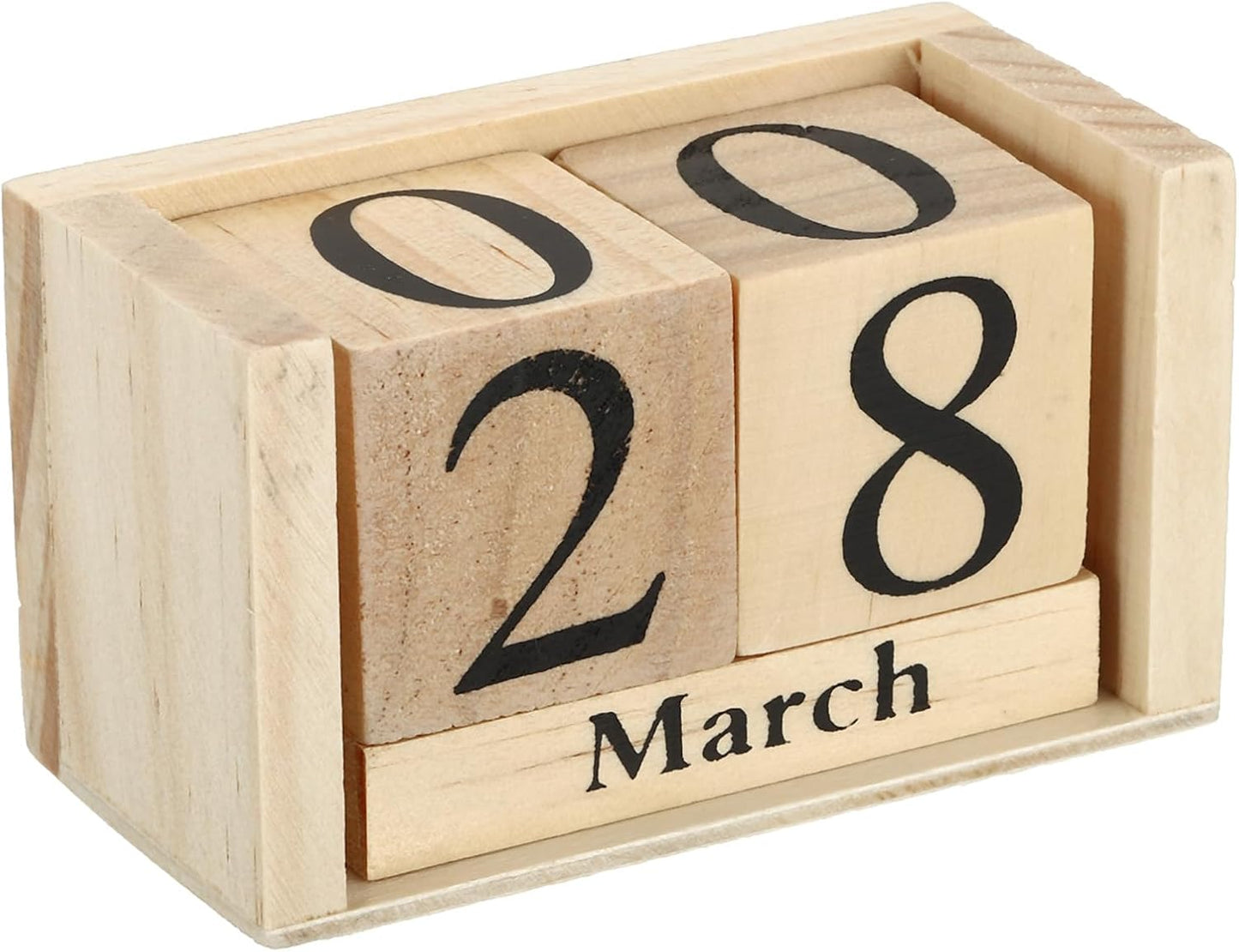 Perpetual Wood Calendar