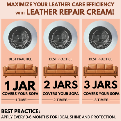 LEATHER REPAIR CREAM + FREE BRUSH