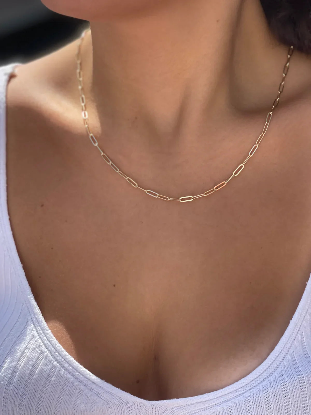 MAUI PAPERCLIP NECKLACE