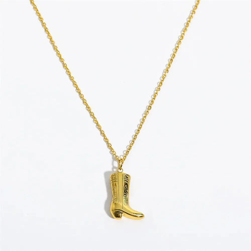 COWGIRL BOOT PENDANT